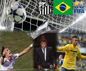 Puzzle Βραβείο Πούσκας FIFA 2011 Neymar